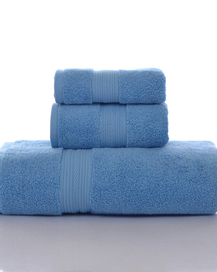 Household Soft Absorbent Pure Cotton Towel Set of Three