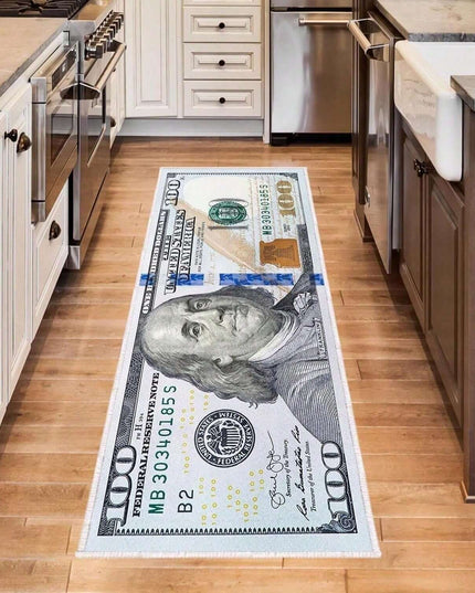  One Hundred Dollar Design Area Rug for Living Room