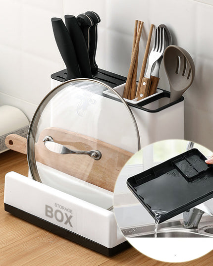 Tableware Storage Holders Kitchen Knife Plastic Storages 