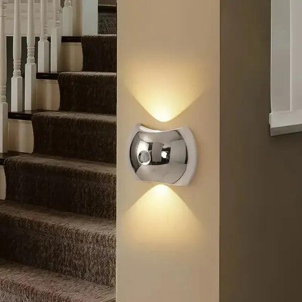 2PCS Motion Sensor Wall Lights For Bedroom & Living Room