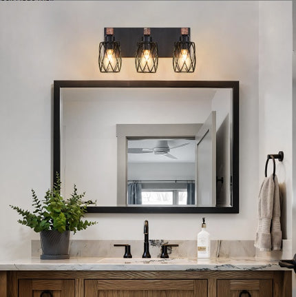 18inch Industrial Vintage 3-Light Wall Sconce 