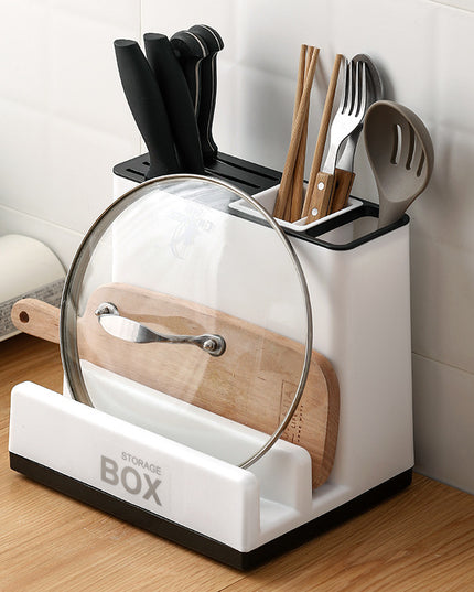 Tableware Storage Holders Kitchen Knife Plastic Storages 