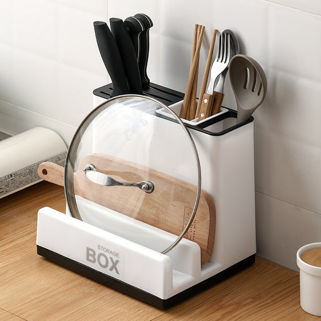 Tableware Storage Holders Kitchen Knife Plastic Storages 