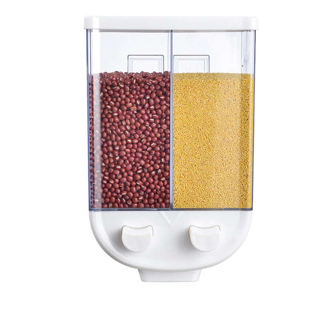  Grids Wall Mounted Food Storage Containers in Kitchen