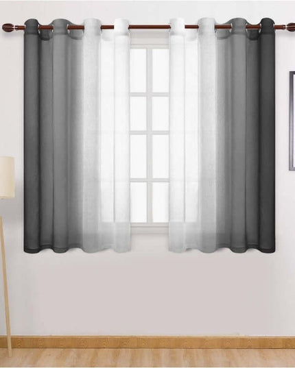  Gradient Sheer Curtains for Balcony