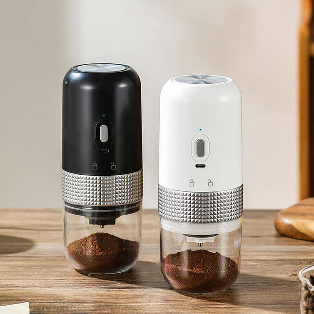 Electric Ceramic Coffee Grinder USB Charging Portable Outdoor  