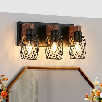 18inch Industrial Vintage 3-Light Wall Sconce 