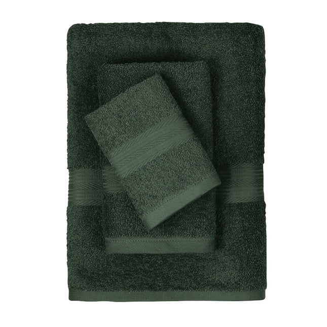 Household Soft Absorbent Pure Cotton Towel Set of Three