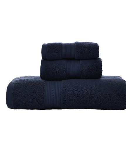 Household Soft Absorbent Pure Cotton Towel Set of Three