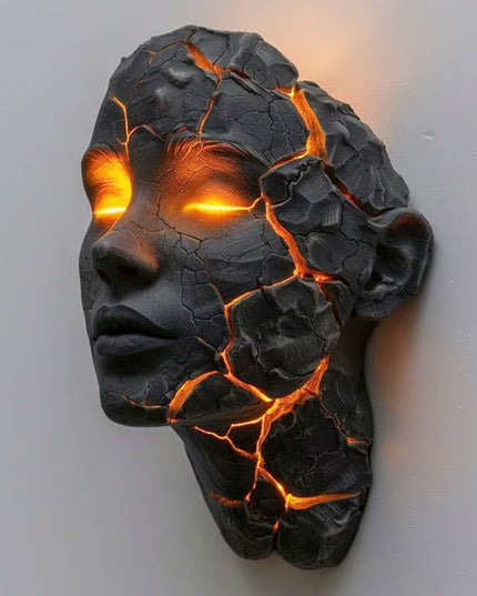 Broken Soul Wall Lamp Pendant Craft Decoration