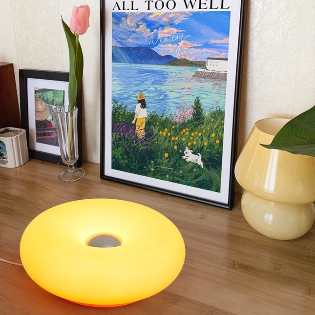 donut table lamp
RGB mood lighting lamp
touch dimmable table lamp
modern bedside lamp
LED desk lamp
color changing table light
bedroom ambient lamp
living room decorative lamp
mood lighting lamp
night light table lamp