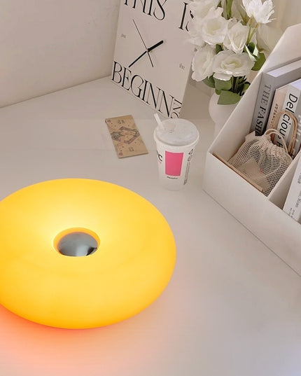 donut table lamp
RGB mood lighting lamp
touch dimmable table lamp
modern bedside lamp
LED desk lamp
color changing table light
bedroom ambient lamp
living room decorative lamp
mood lighting lamp
night light table lamp
