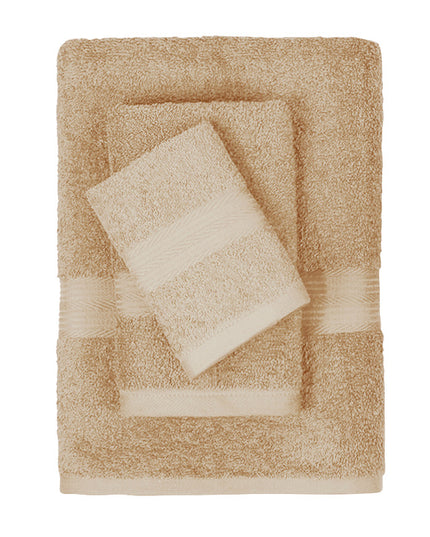 Household Soft Absorbent Pure Cotton Towel Set of Three