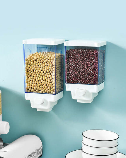 Grids Wall Mounted Food Storage Containers in Kitchen