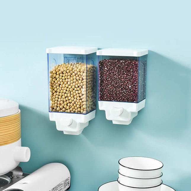  Grids Wall Mounted Food Storage Containers in Kitchen