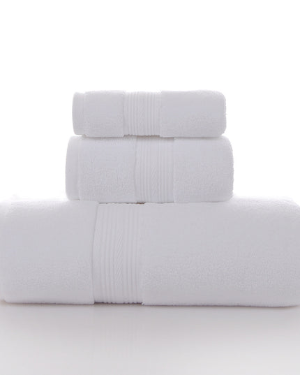 Household Soft Absorbent Pure Cotton Towel Set of Three