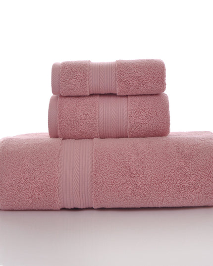 Household Soft Absorbent Pure Cotton Towel Set of Three