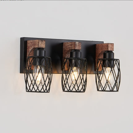 18inch Industrial Vintage 3-Light Wall Sconce 